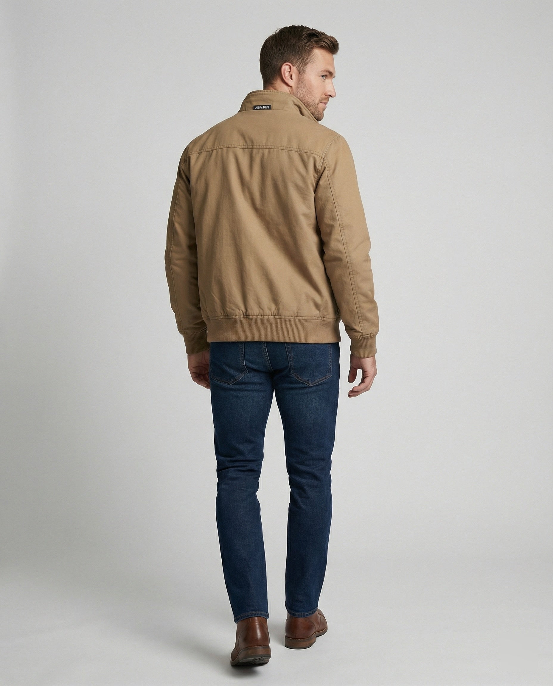 Herren Bomberjacke Militär Stil