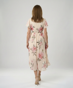 Freizeitkleid Damen Chiffon High Low