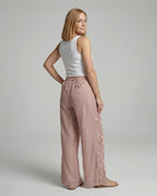 Damen Haremshose Boho Patchwork