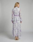 Damen Maxikleid Chiffon elegant