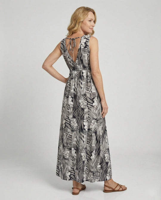 Maxikleid Sommer Damen Ärmellos