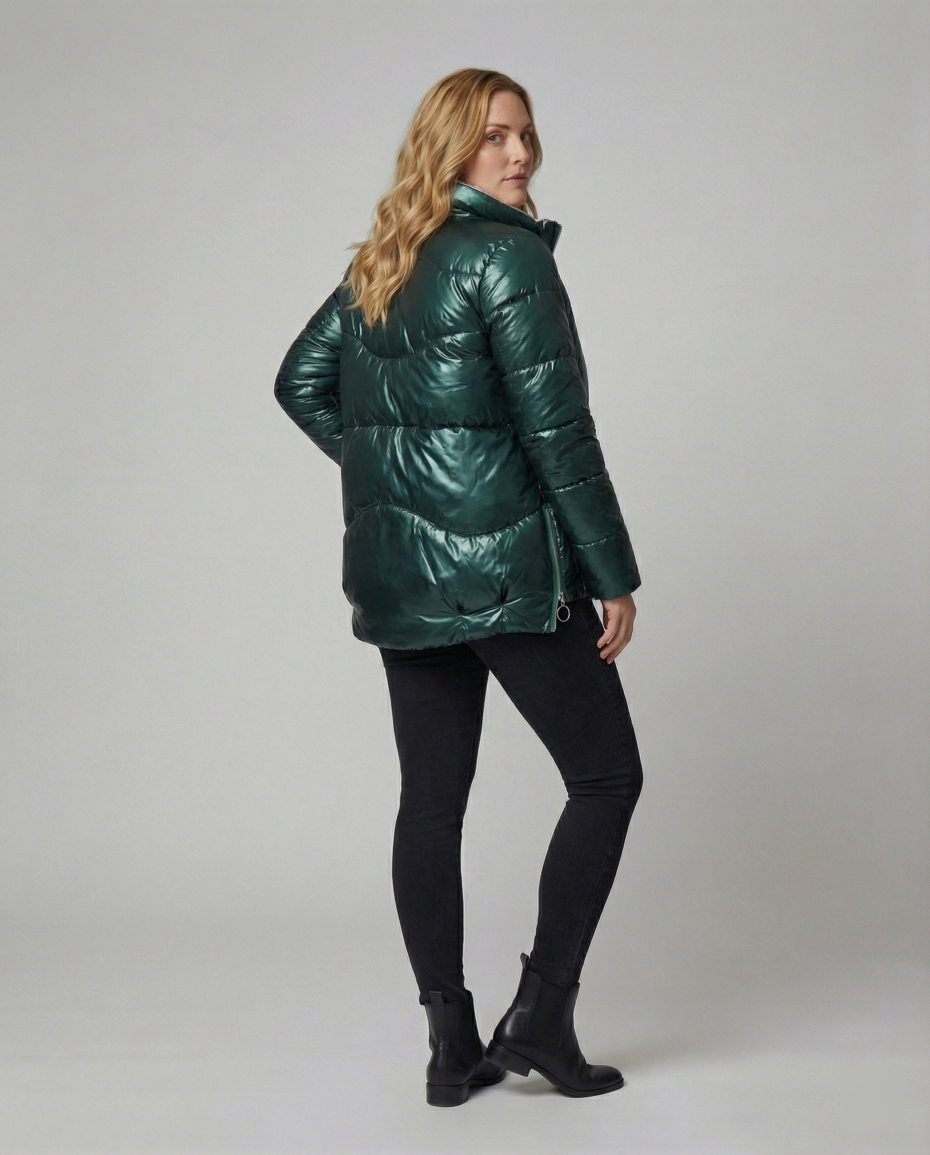 R&B Glänzende Leuchtende Stylische Jacke