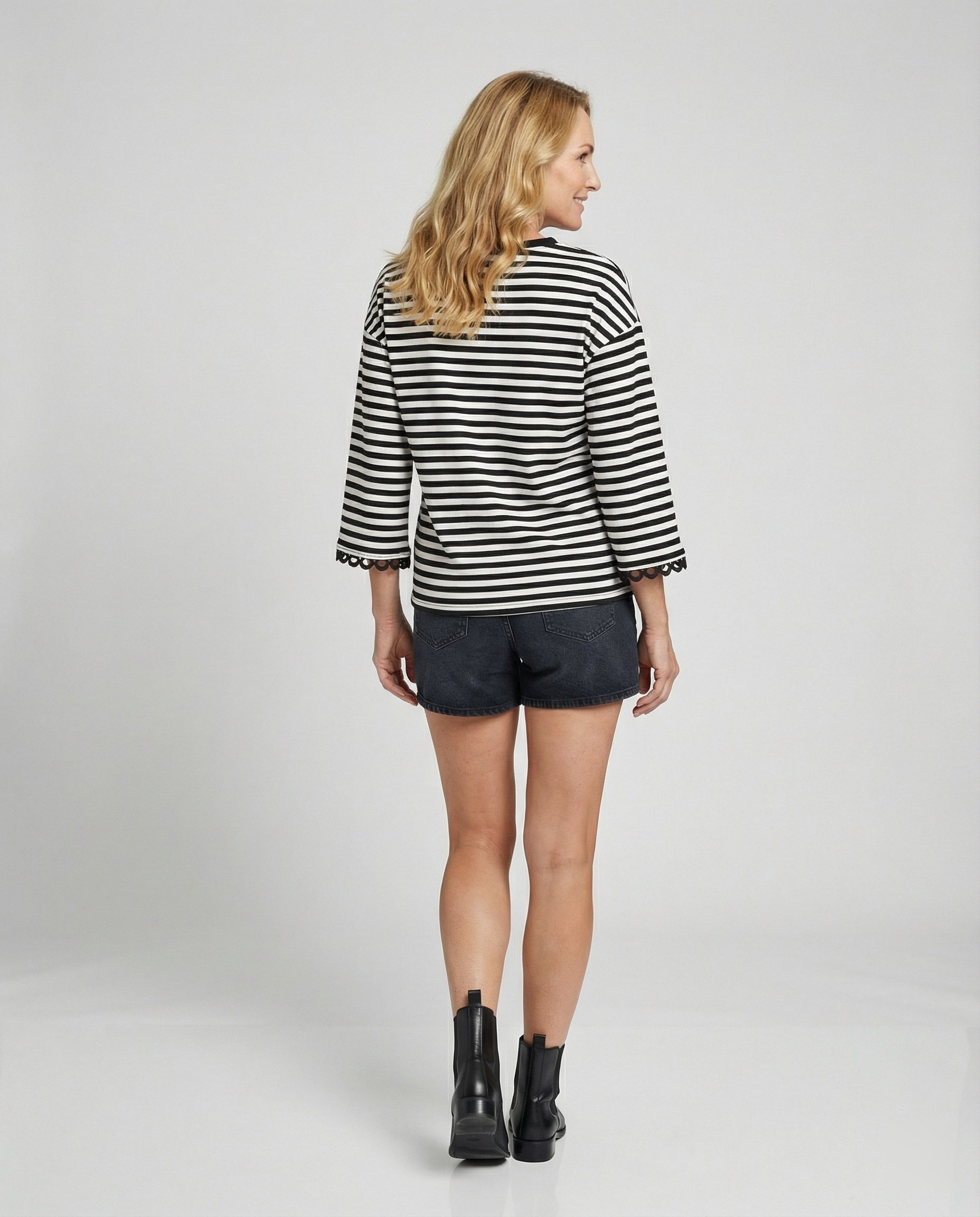 Strickpullover Damen Oversize Maritim