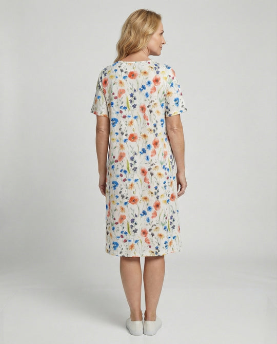 Damen Freizeitkleid Jersey knielang
