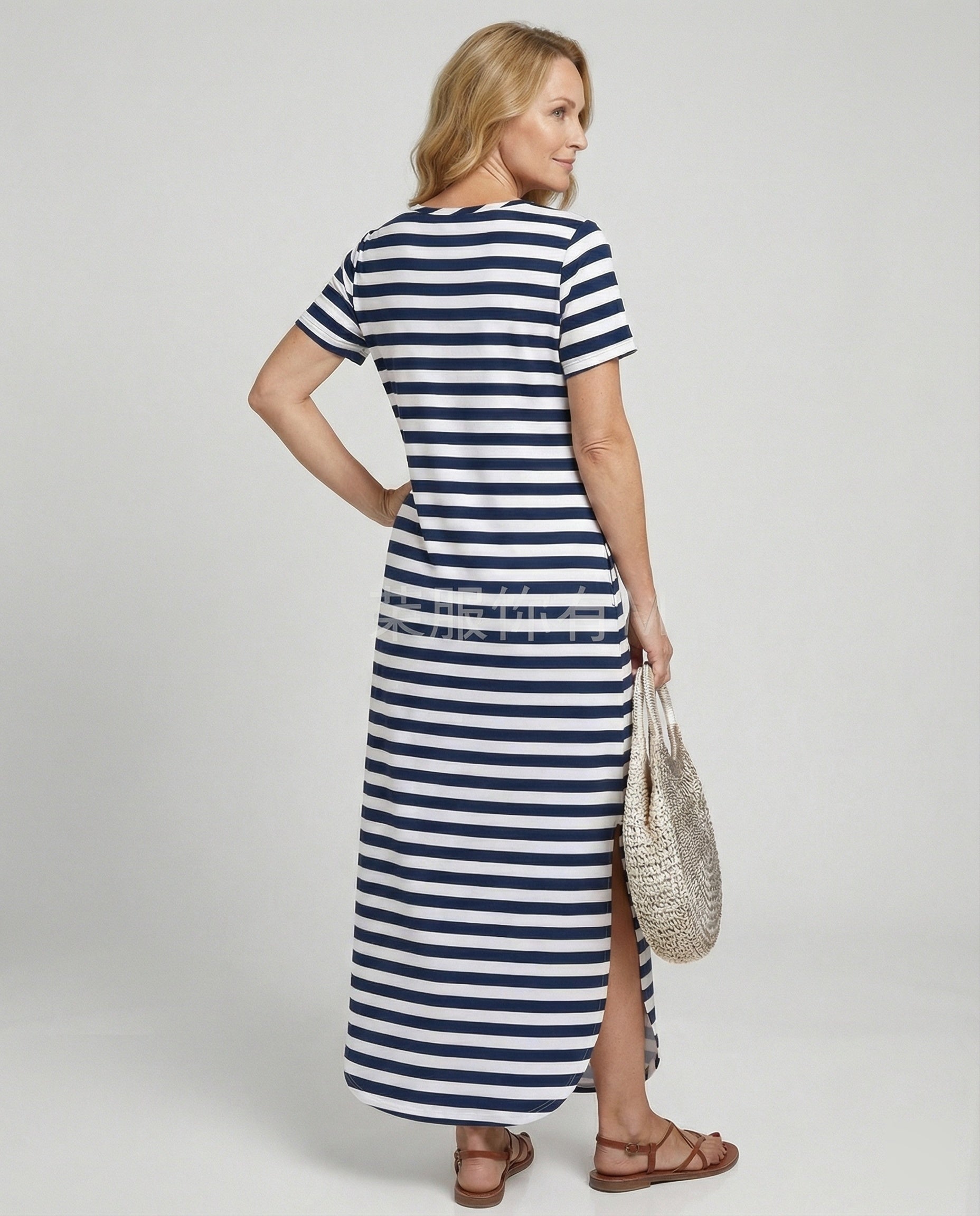 Damen Maxikleid Strand Sommer