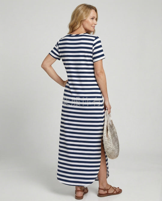 Damen Maxikleid Strand Sommer