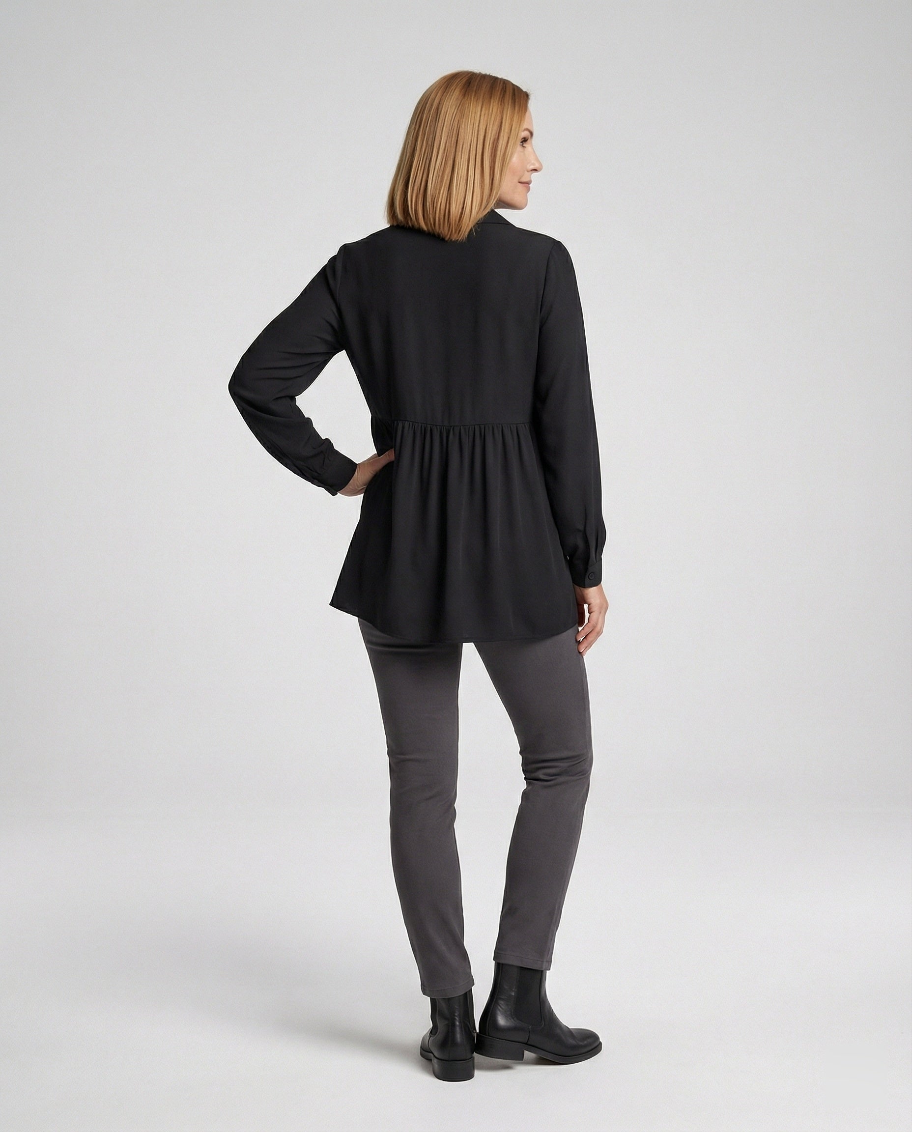 Damen Umstandsbluse Empire