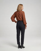 Bluse Damen Plissee Rüschen