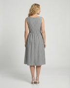 Freizeitkleid Damen Midikleid A-Linie