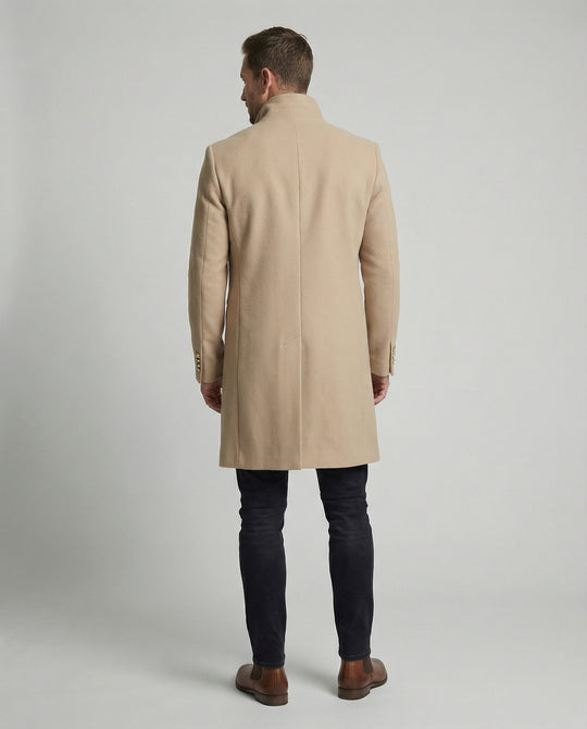 R&B | Eleganter Wolltrenchcoat für Männer