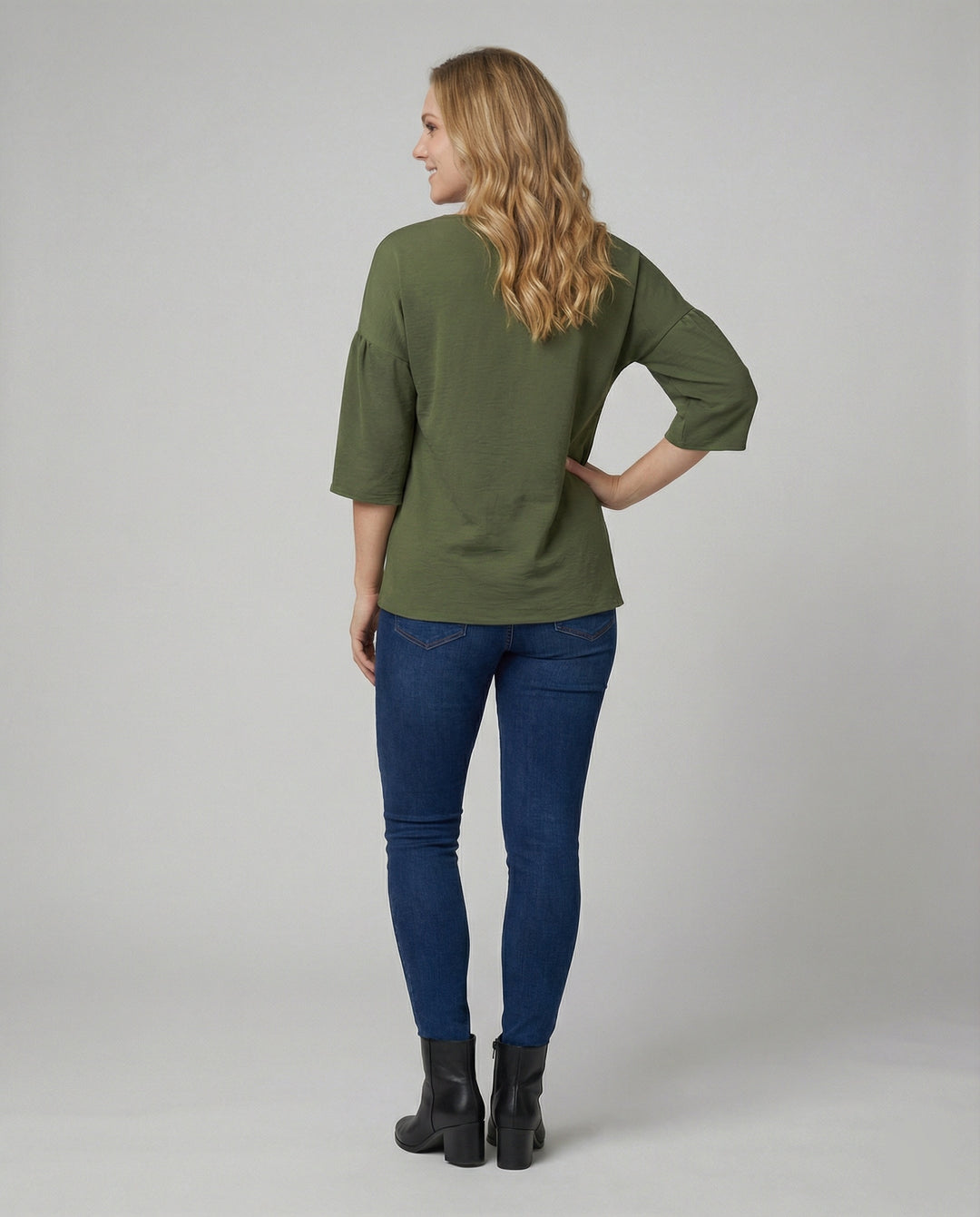 Damen Lässiges Oversized Shirt aus atmungsaktivem Material R&B