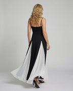 Damen Maxikleid mit elegantem Schlitz