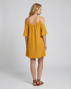 Damen Sommerkleid schulterfrei luftig
