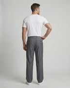 Freizeitkleidung Herren Bundfaltenhose Weit