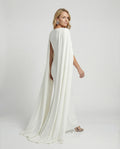 Damen Abendkleid elegant mit Cape