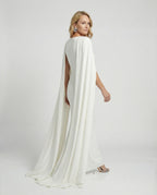 Damen Abendkleid elegant mit Cape