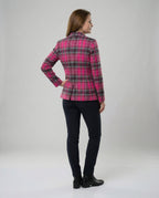 Damen Karierter Blazer mit modernem Schnitt