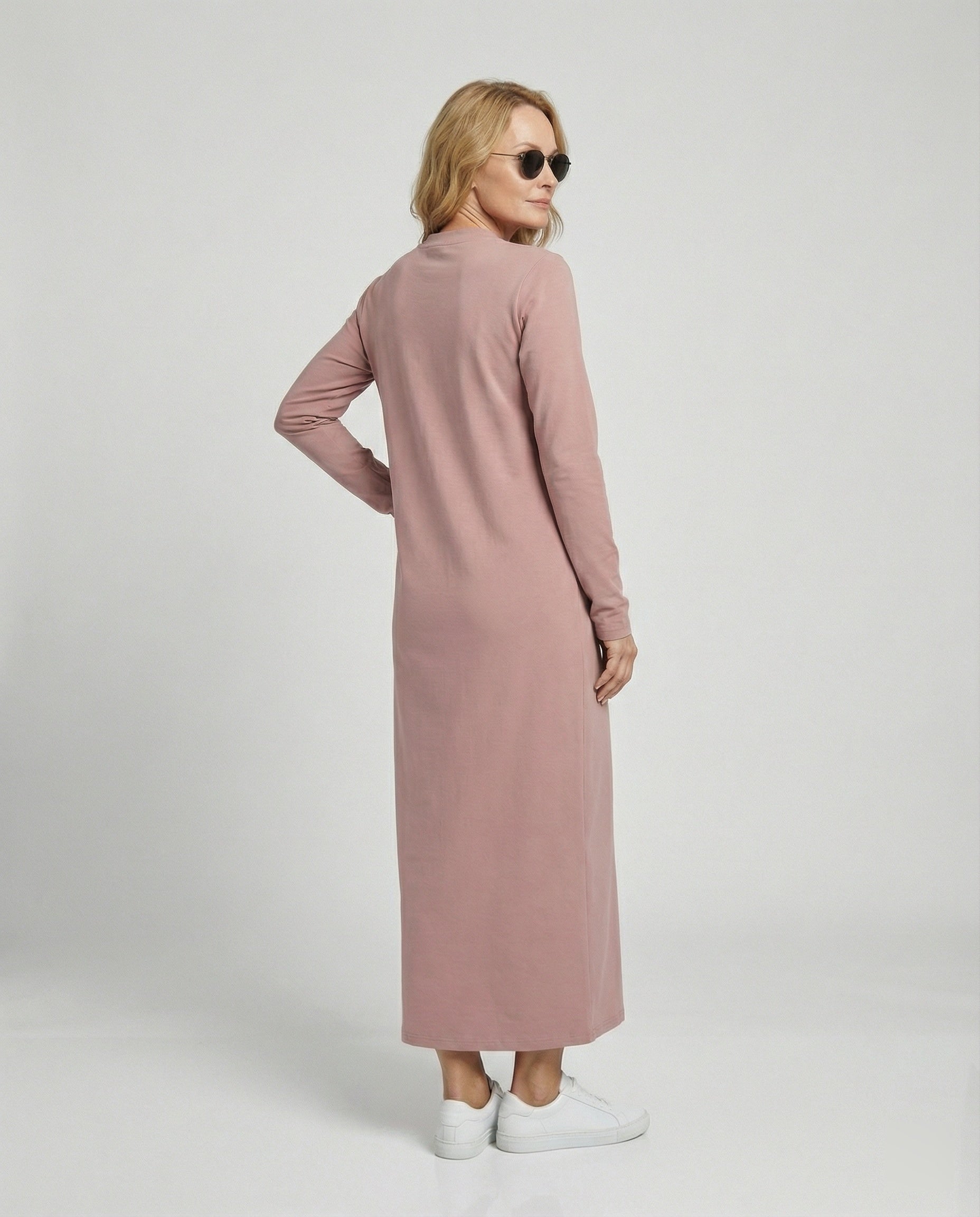 Damen Freizeitkleid Sweat lang