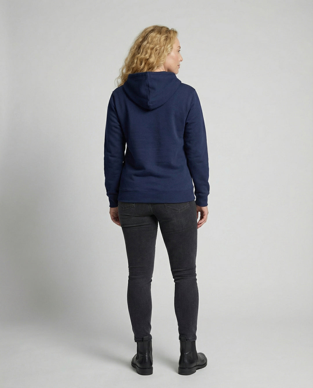R&B | Hoodie Damen Schwarz