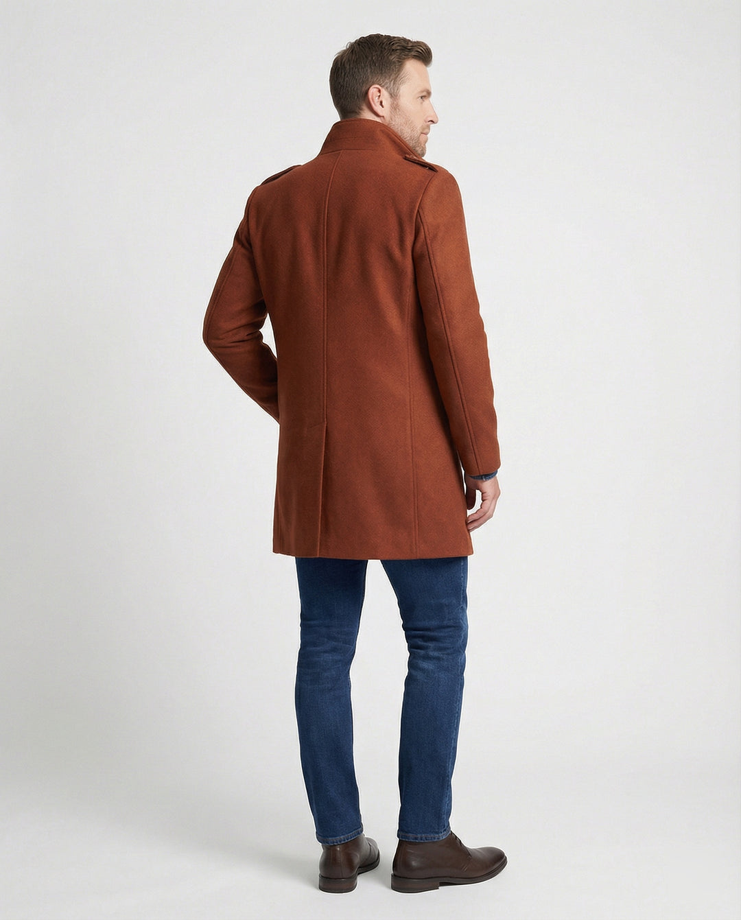 Herren stylische und langlebige Trenchcoat R&B