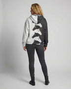 Damen Hoodie mit kreativem Pferdemuster & bequemer Passform | R&B