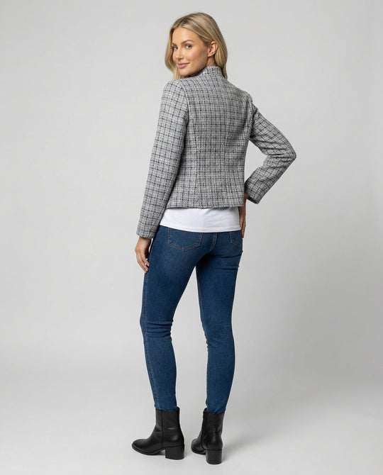 Damen Eleganter Blazer mit Tailliertem Schnitt | R&B