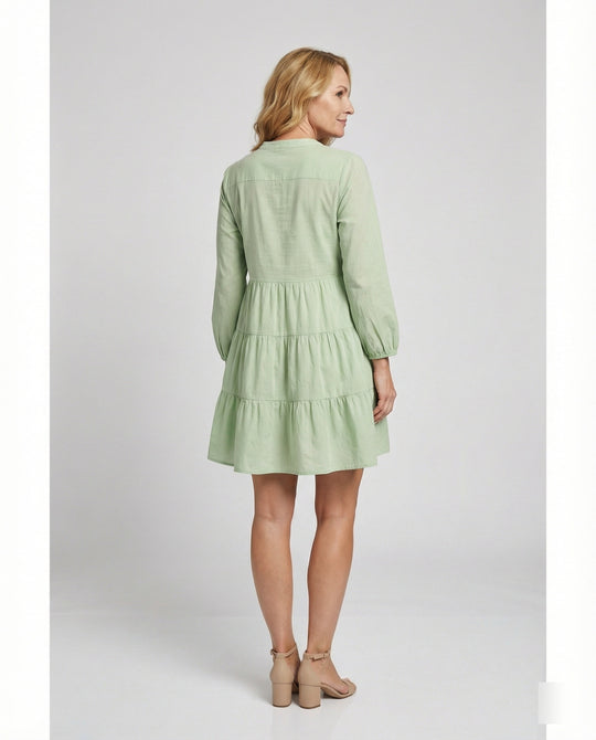 Freizeitkleid Damen Stufenkleid