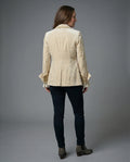 Damen Blazer Samt Stickerei