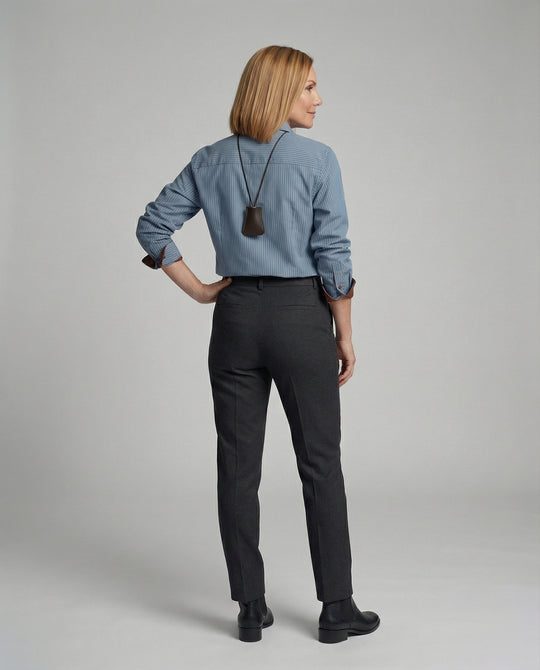 Damen Hemdbluse mit lässigem Schnitt