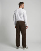 Herren Cordhose weit mit Kordelzug