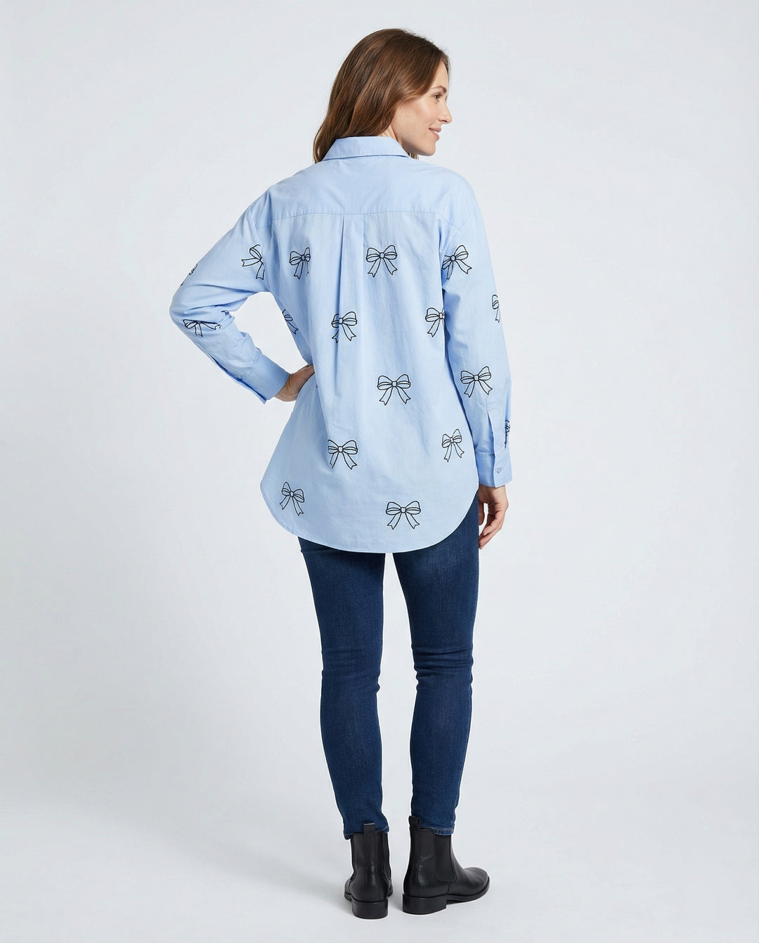 Damen Lounge Hemd Oversize