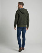 Lässige Herbst Strickjacke Kapuze
