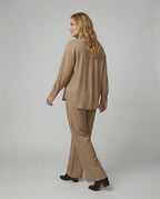 Jogginganzug Damen sportlich elegantes Zweiteiler-Set