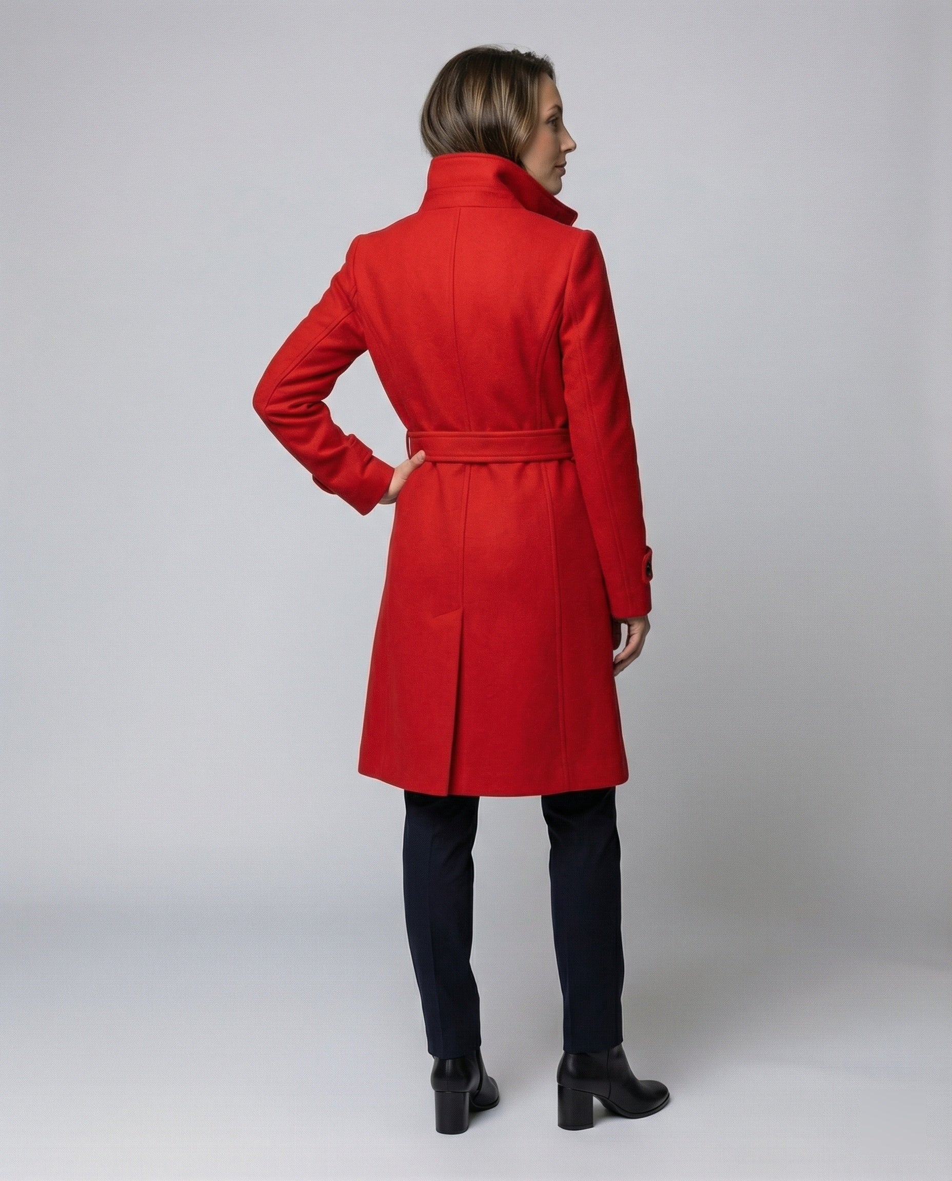 R&B | Lange Warme Trench Mantel - Winter