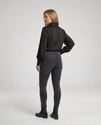 Damen Bluse mit Rüschenkragen