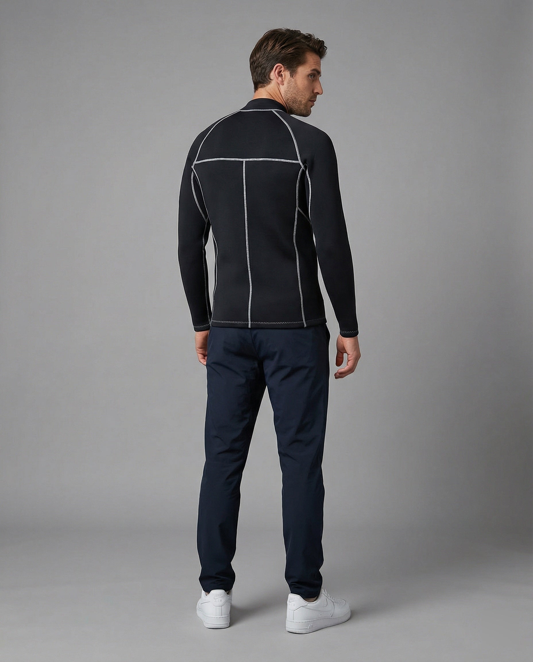 Herren Kompressionsshirt Langarm Sport