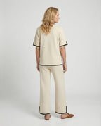 Damen Lounge-Anzug mit Vintage-Inspiration