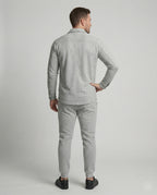Herren elegantes Freizeitanzug mit modischem Streifenmuster R&B