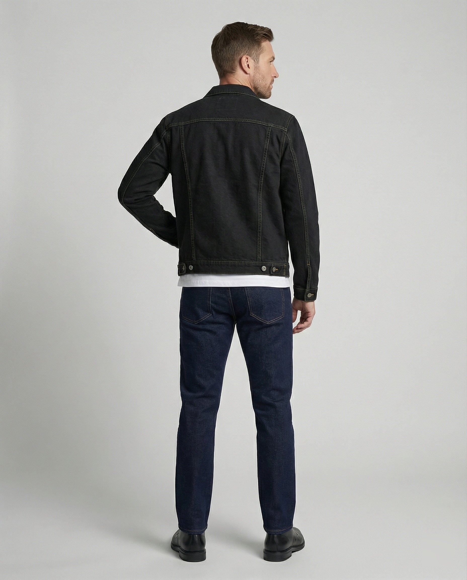 Herren Jeansjacke Trucker Klassisch