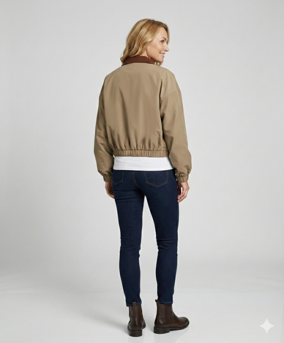 Freizeitkleidung Damen Blousonjacke Kurz