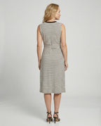 Damen Midikleid Wickeloptik Jersey