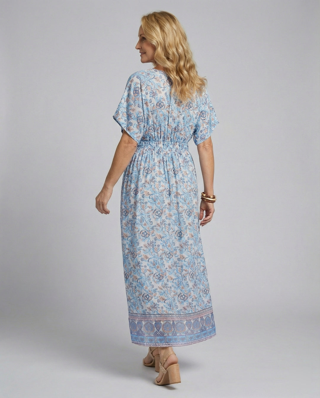 Boho Maxikleid Sommer Damen Floral