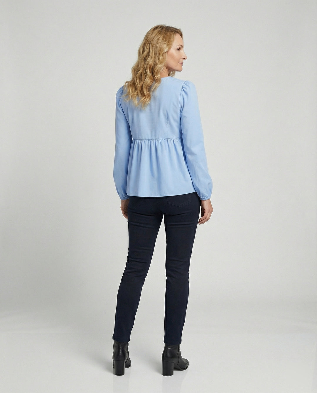 Bluse Damen Viskose Gemustert