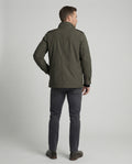 Herren Utility-Jacke mit hohem Kragen