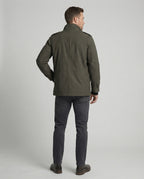 Herren Utility-Jacke mit hohem Kragen