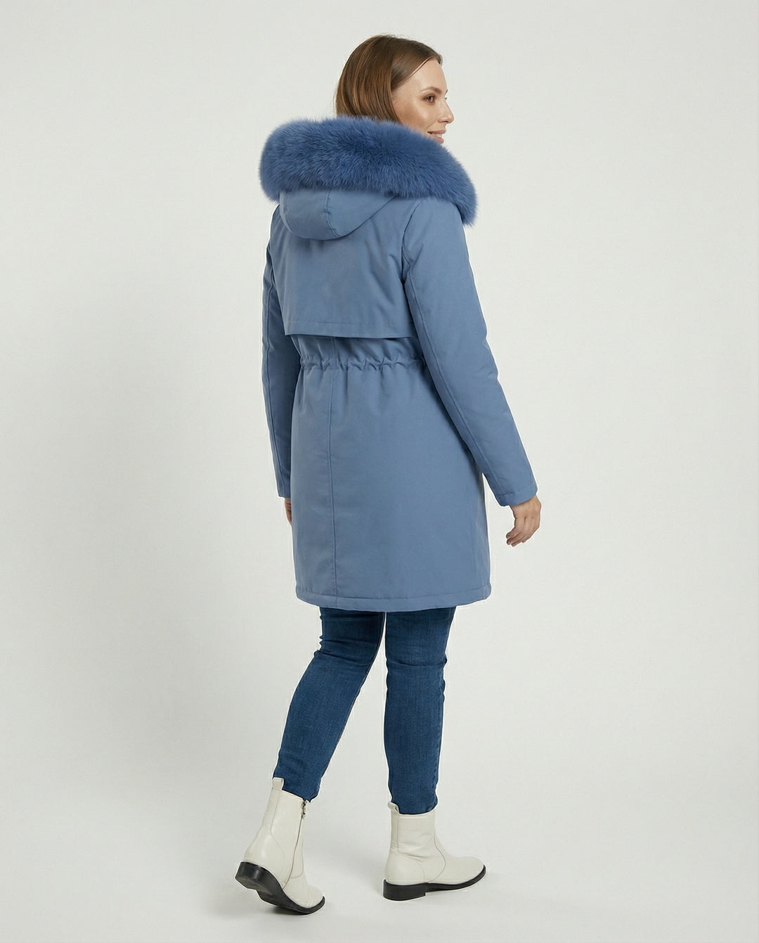 Damen Winterparka mit Wasserdichtem Material & Kapuze | R&B