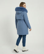 Damen Winterparka mit Wasserdichtem Material & Kapuze | R&B