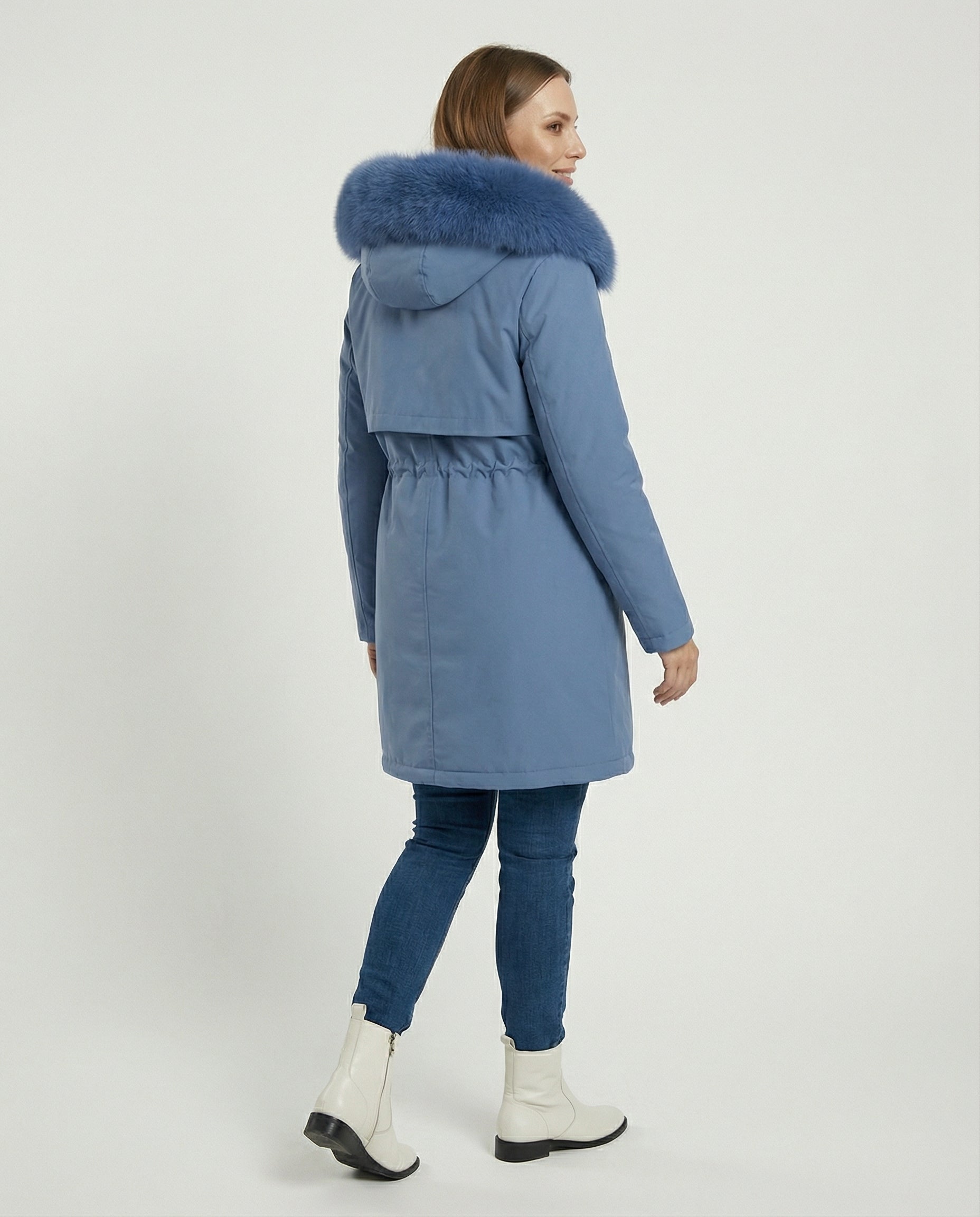 Damen Winterparka mit Wasserdichtem Material & Kapuze | R&B