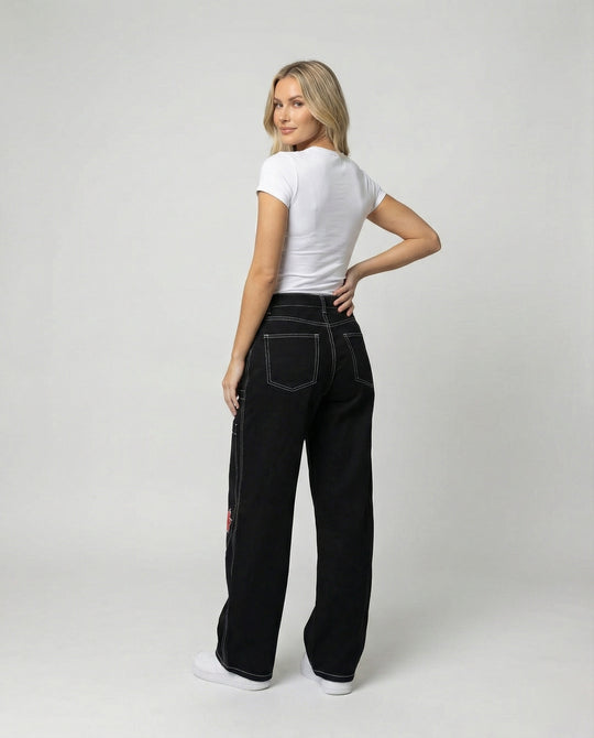 Denim Baggy Jeans mit Weiter Passform & Lässigem Stil | R&B