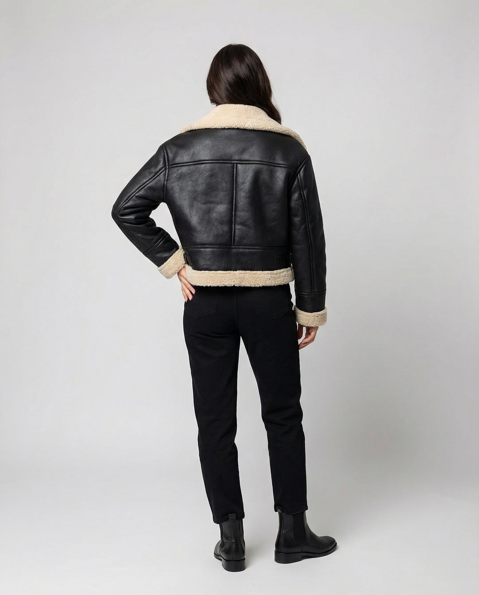 R&B | Kurze Bikerjacke